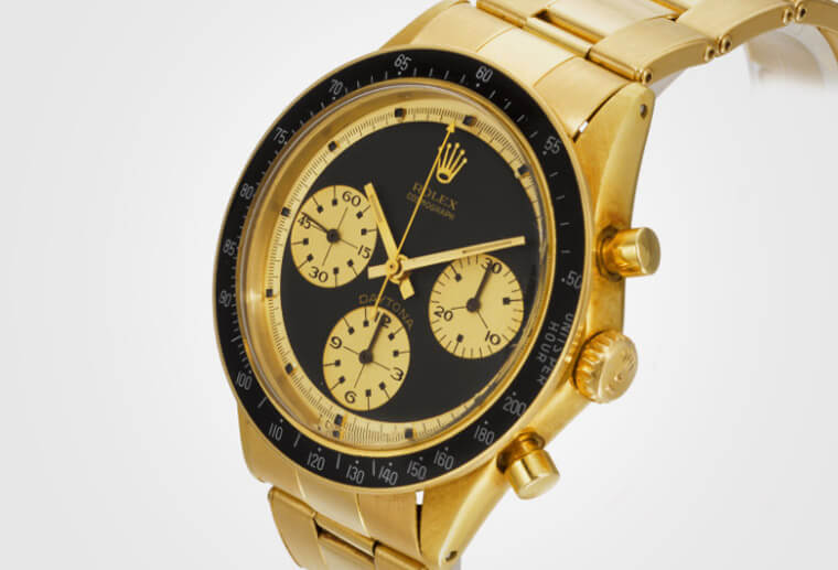 勞力士又一只黃金Daytona在蘇富比線上拍賣拍出超過120萬英鎊天價