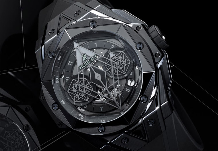 刺青與高級手錶的結合 宇舶大玩幾何造型美學