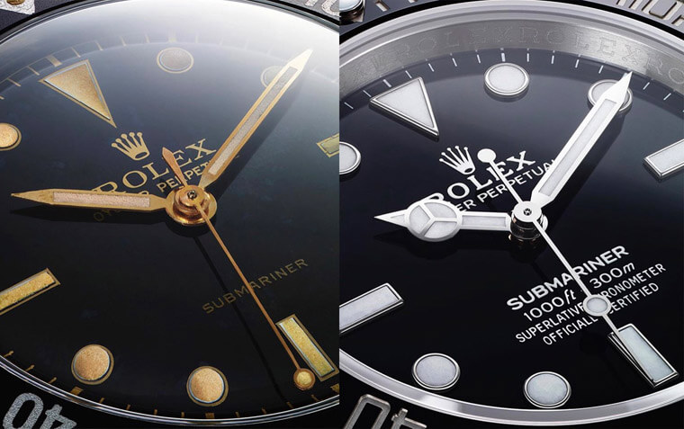 1953年第一代Submariner和2020年水鬼的变化