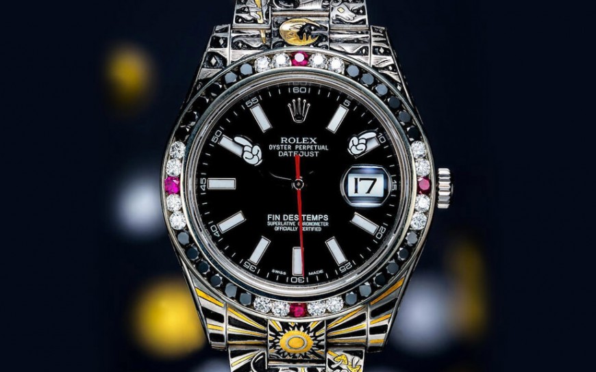 看过这样的劳力士Datejust吗