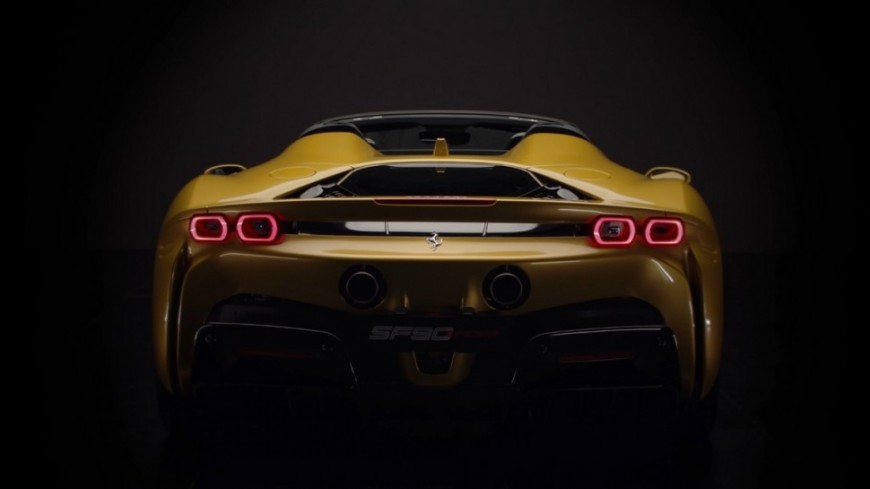 法拉利第一款混合動力超跑 Ferrari SF90 Spider 馬力破千