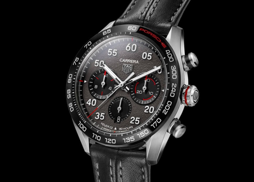 泰格豪雅Carrera保時捷聯名錶融入911跑車元素