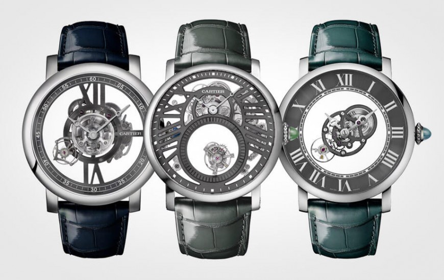 全球只有5组的卡地亚Rotonde陀飞轮套表