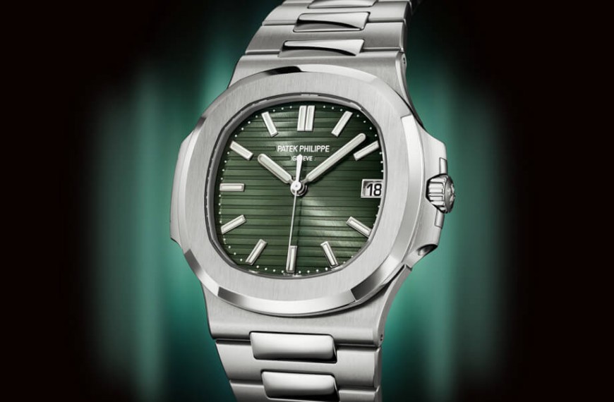 蓝面5711停产没关系 百达翡丽2021新推出绿面金鹰大三针