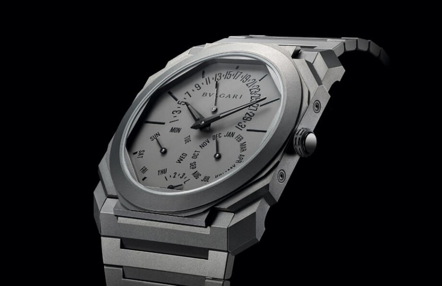 Octo Finissimo超薄万年历是宝格丽第7款破纪录之作
