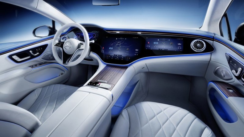 不只是超大曲面萤幕宾士电动车mercedes Benz Eqs内装三大亮点 世界高级品luxurywatcher