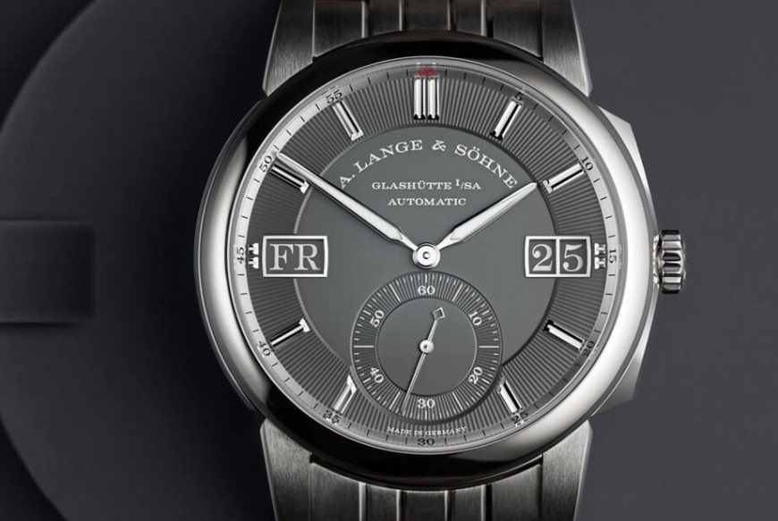 用黃金比例設計面盤？解析朗格手錶隱含的幾何哲學