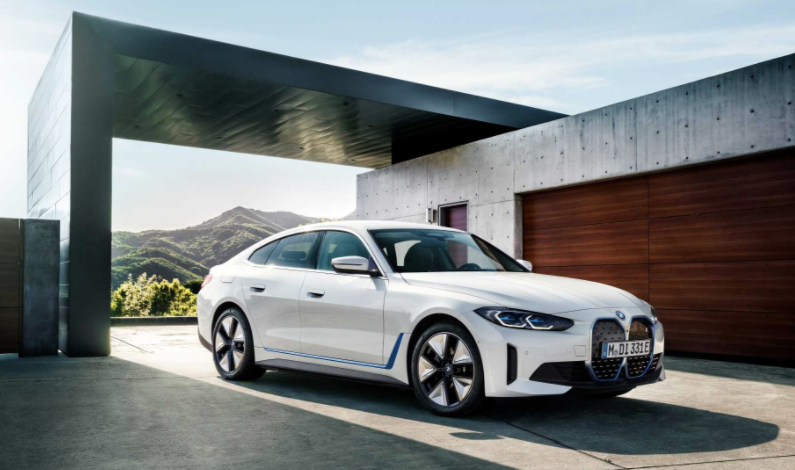 BMW i4電動車全球正式發表 首波推出兩種車型,純電行駛590公里