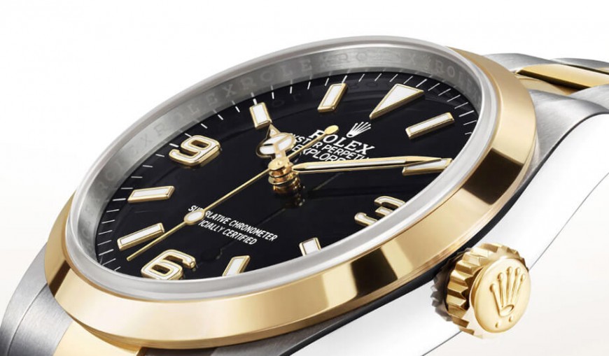 2021年勞力士Explorer除了新增半金錶殼還有個重大改變