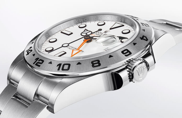 劳力士Explorer II探二的招牌大橙针有何作用