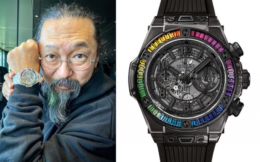 藝術大師村上隆愛錶 盤點HUBLOT宇舶彩虹圈