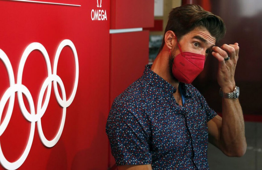 游泳界傳奇菲爾普斯2020東京奧運期間擔任講評手上都戴一款經典潛水錶