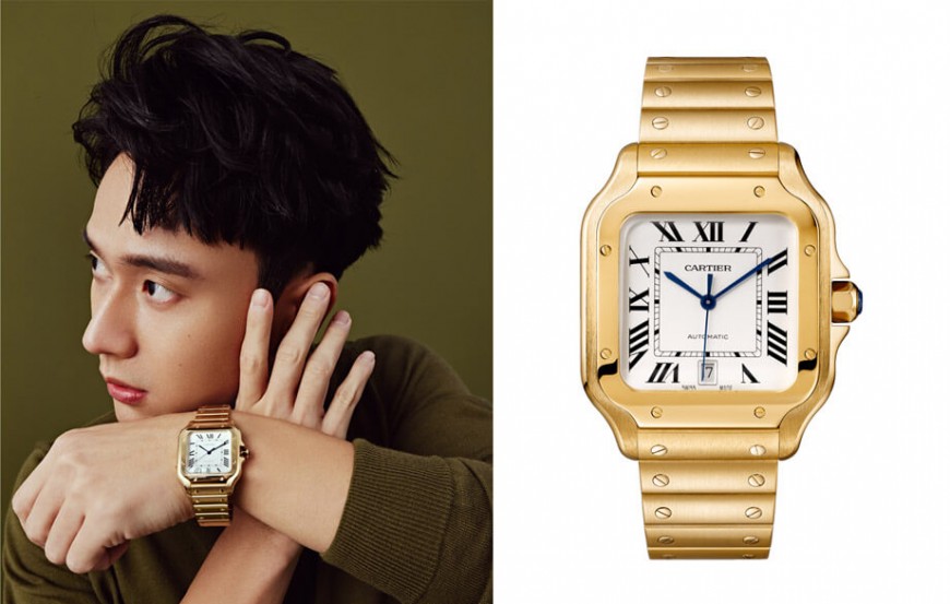 最佳男配角刘冠廷任卡地亚ICON系列人物 扮飞行员诠释经典Santos风格