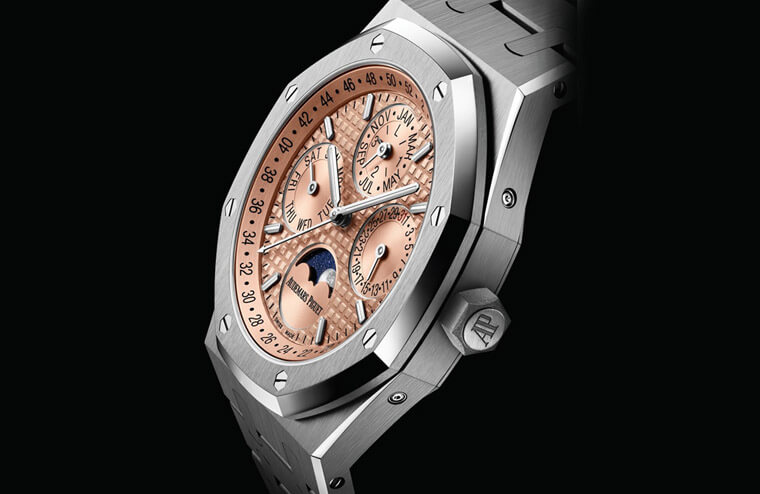 AP皇家橡树万年历钛金属鮭鱼面日本抢先上市后2021年全球限量开卖