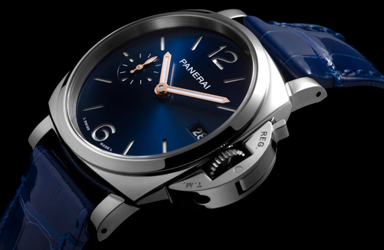沛納海Luminor Due藍面改款 42mm和38mm超搭像對錶