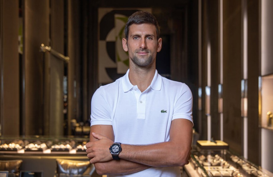 美網奪冠大熱門 世界球王“喬帥”喬科維奇最新代言宇舶手錶