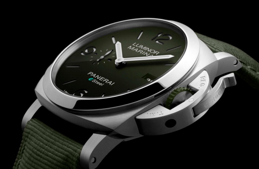 沛纳海Luminor潜水表拥有罕见环保再生材质