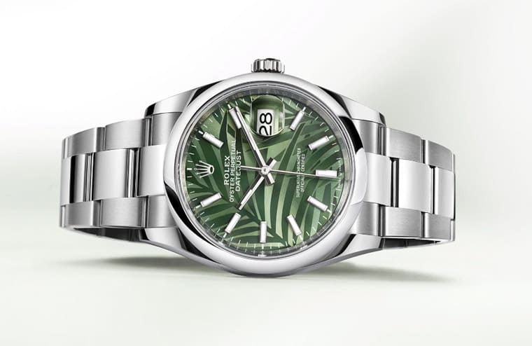 劳力士Datejust 36mm新款棕櫚叶面盘最新价格趋势解析