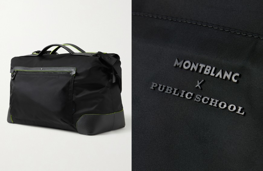 萬寶龍最新聯名 Public School New York 熟男想要的黑包時尚