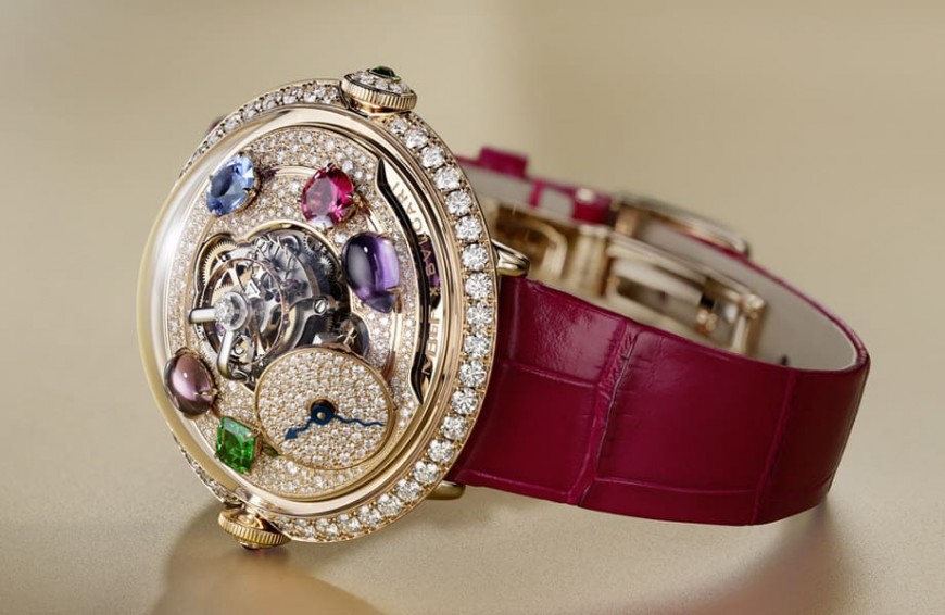 结合宝格丽珠宝工艺和MB&F机械创意的宝石陀飞轮