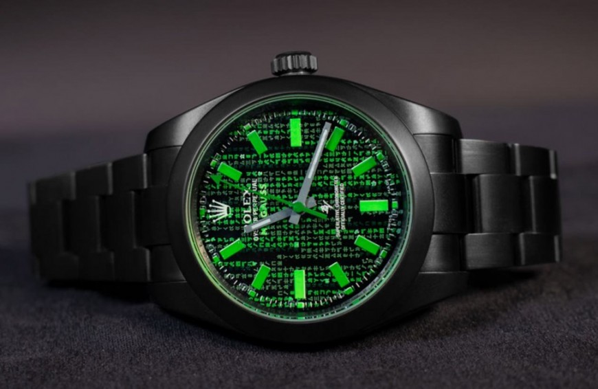 《駭客任務》主題勞力士Milgauss向經典科幻電影致敬