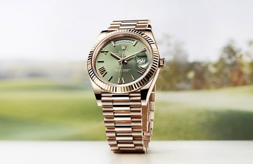 劳力士Day-Date绿面周年纪念表一年内价格大涨60% 溢价率也缔造新高