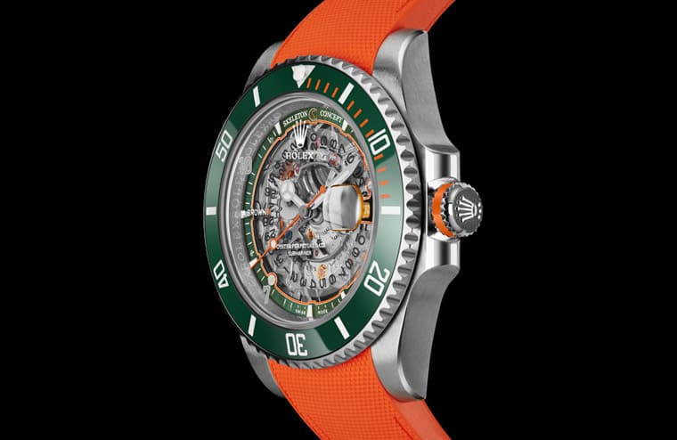 勞力士鏤空綠水鬼驚豔亮相 錶主是近期體壇話題人物