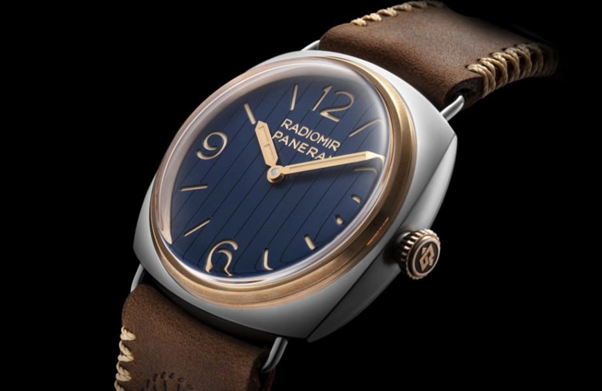 不鏽鋼+青銅超限量Radiomir 沛納海將邀錶主登上經典帆船巡遊