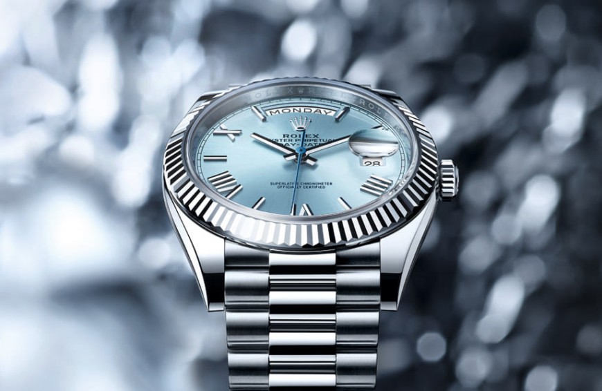 勞力士Day-Date鉑金冰藍面2022年改款亮點、規格一次看