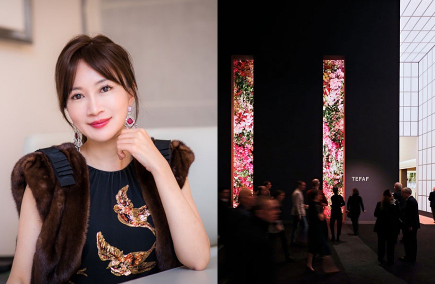 ANNA HU受邀TEFAF歐洲藝術博覽會  展出三大藝術珠寶