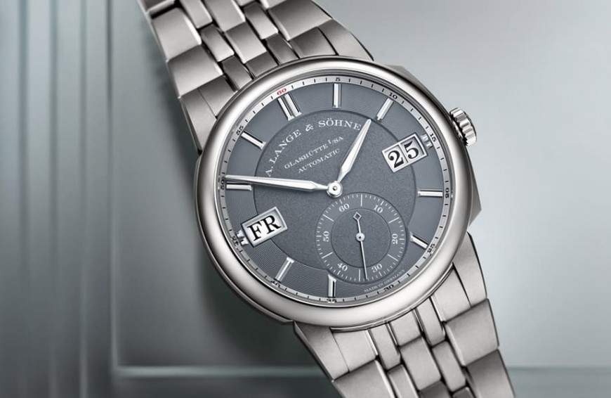 朗格运动表Odysseus继不锈钢和白金表壳后新增钛金属链带款式