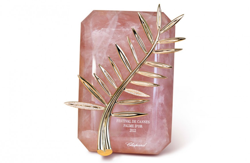 坎城影展75周年 蕭邦CHOPARD打造全新迷人「金棕櫚獎座」
