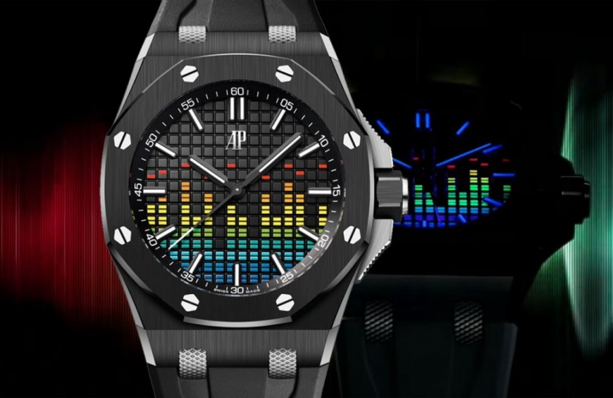 2022最特別皇家橡樹離岸型腕錶 愛彼精心打造限量黑陶瓷「音樂版」