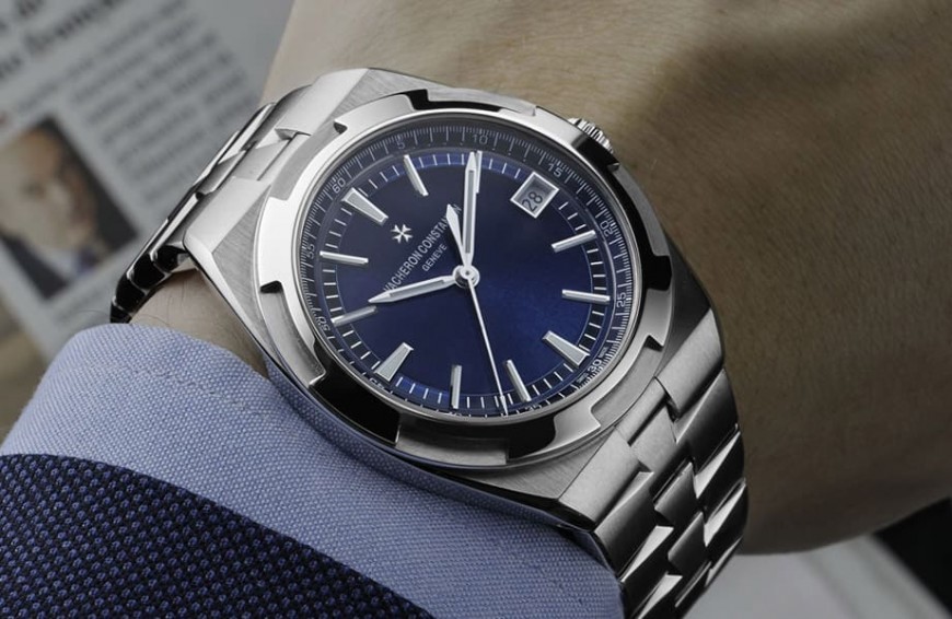 高级热门表行情普遍下滑 江诗丹顿蓝面Overseas价格虽降但跌幅不到4%相对平稳