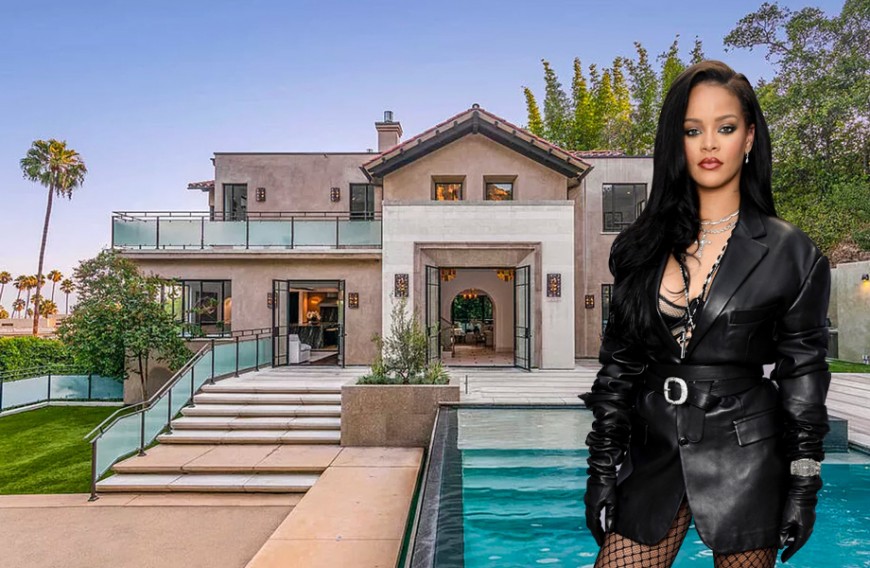 [名人豪宅]「全美最年輕女億萬富翁」蕾哈娜的好萊塢別墅