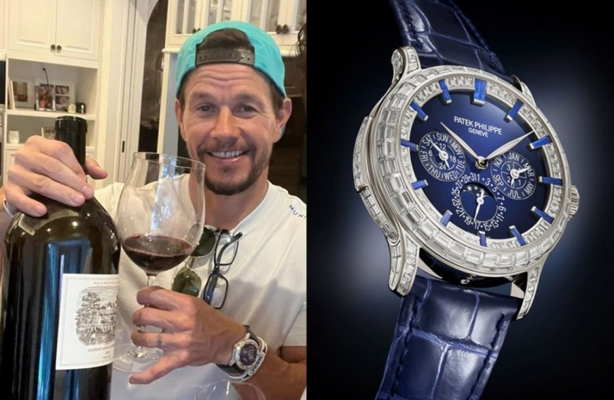 《变形金刚》马克华伯格开趴庆祝新片将上映 手上价格破亿百达翡丽手表行情超好