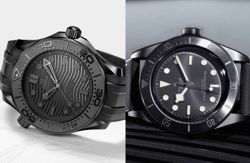 表坛唯二黑陶瓷大师天文台认证高抗磁潜水表比较