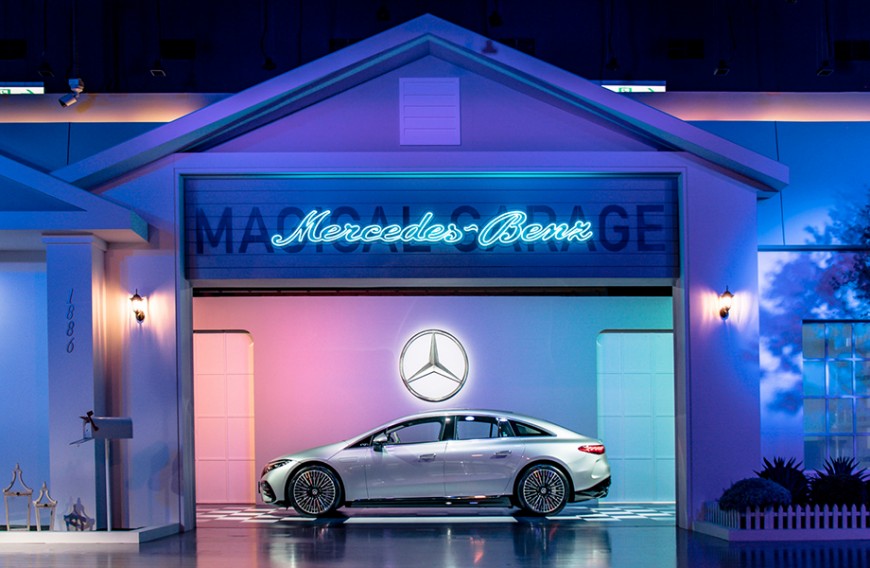 Mercedes-Benz星奇車庫巡迴展 賓士純電家族EQA、EQB、EQE、EQS亮相