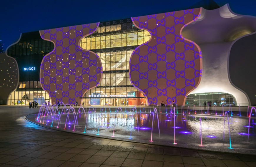 全球獨家！EXQUISITE GUCCI華麗光影藝術躍上臺中國家歌劇院