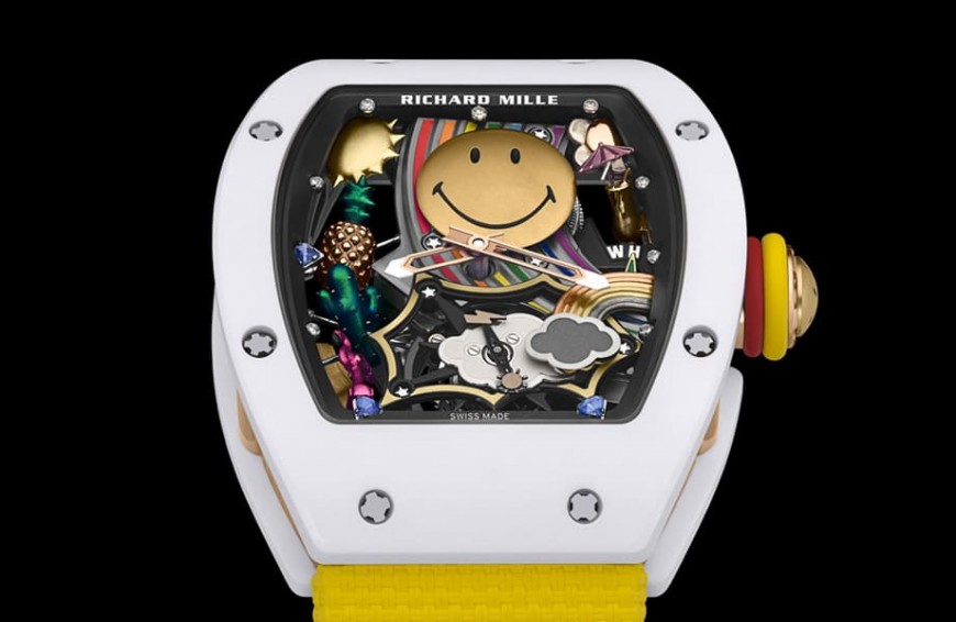 RICHARD MILLE將超經典黃色笑臉放上新作RM 88 Smiley陀飛輪