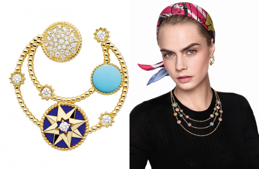 2022 Dior Rose des Vents珠寶新品  開啟繽紛幸運之旅 