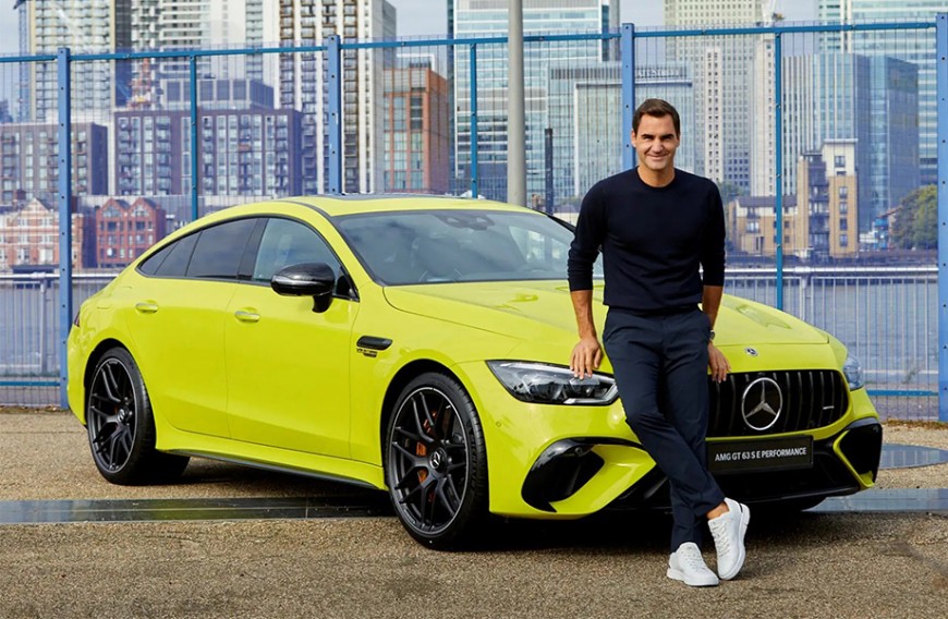 費德勒設計的「網球風」賓士AMG GT 63 S E Performance