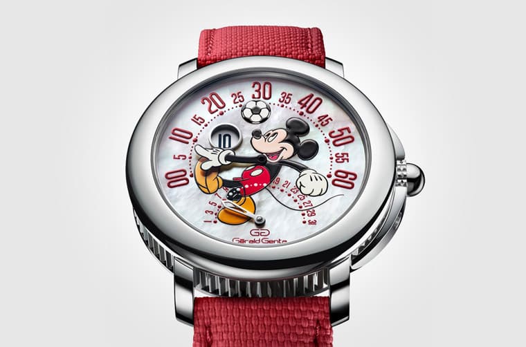 寶格麗Gérald Genta迪士尼米奇逆跳錶結合足球主題再次回歸