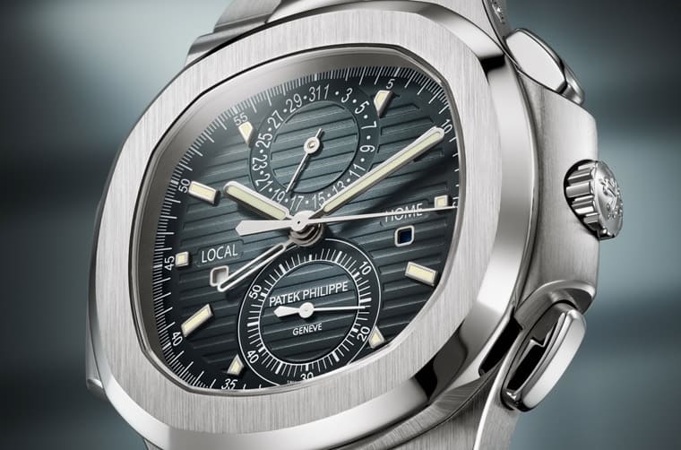 评点百达翡丽金鹰两地时间计时码表5990