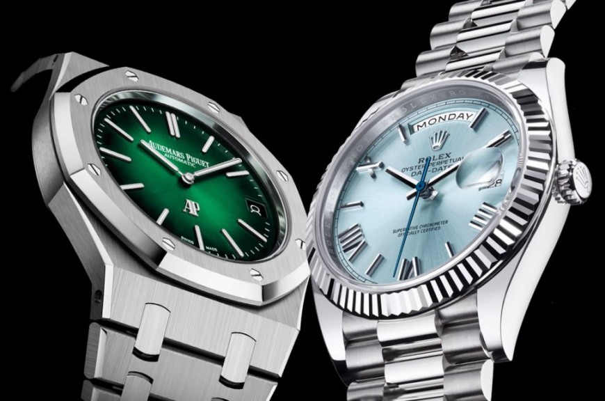 AP與勞力士頂級鉑金自動錶比較