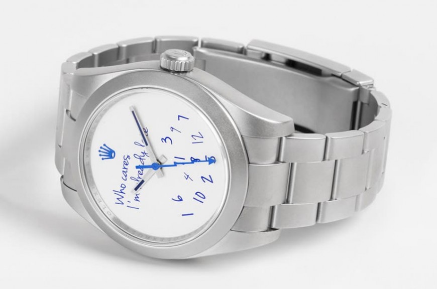 面盤設計耐人尋味的勞力士Milgauss