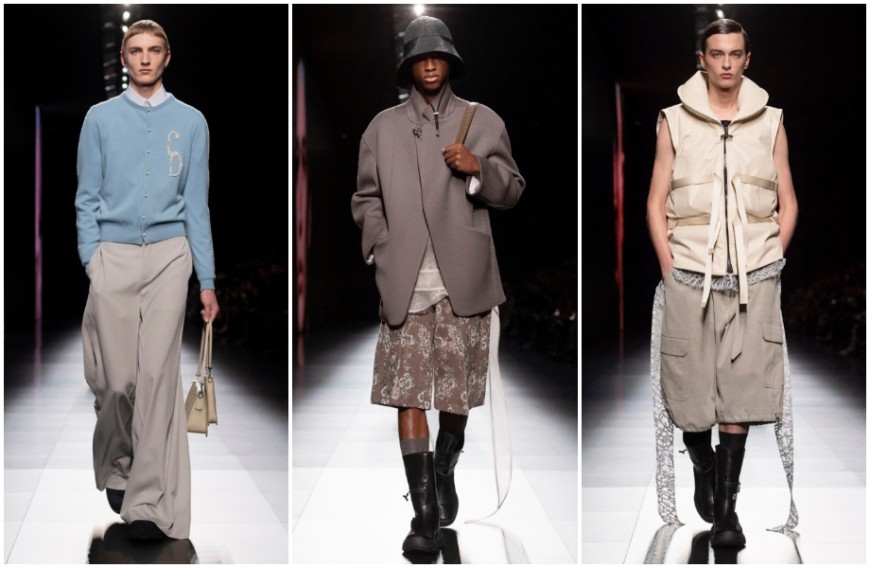 DIOR 2023冬季男裝系列 融入迪奧先生指定接班人聖羅蘭時裝設計