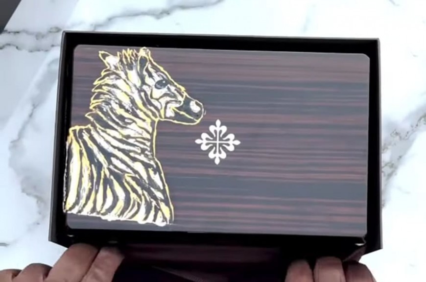 開箱百達翡麗稀有夢幻錶 錶盒特殊圖案有專屬代表意義