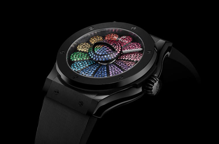 HUBLOTx村上隆「微笑之花」新作與NFT曝光 獨特購買機制引發熱議 