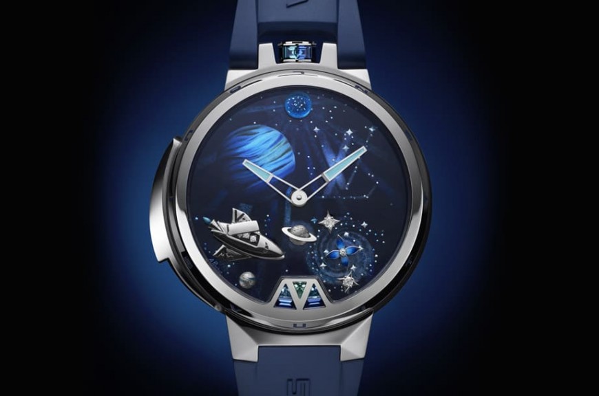 LV Tambour三问表附硬箱表盒突显超限量身份